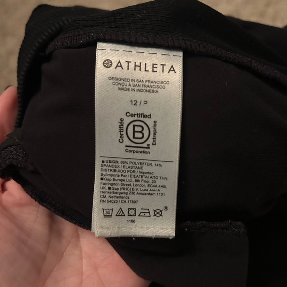 Women’s Black Athleta Brooklyn Ankle Pant - Picture 5 of 5